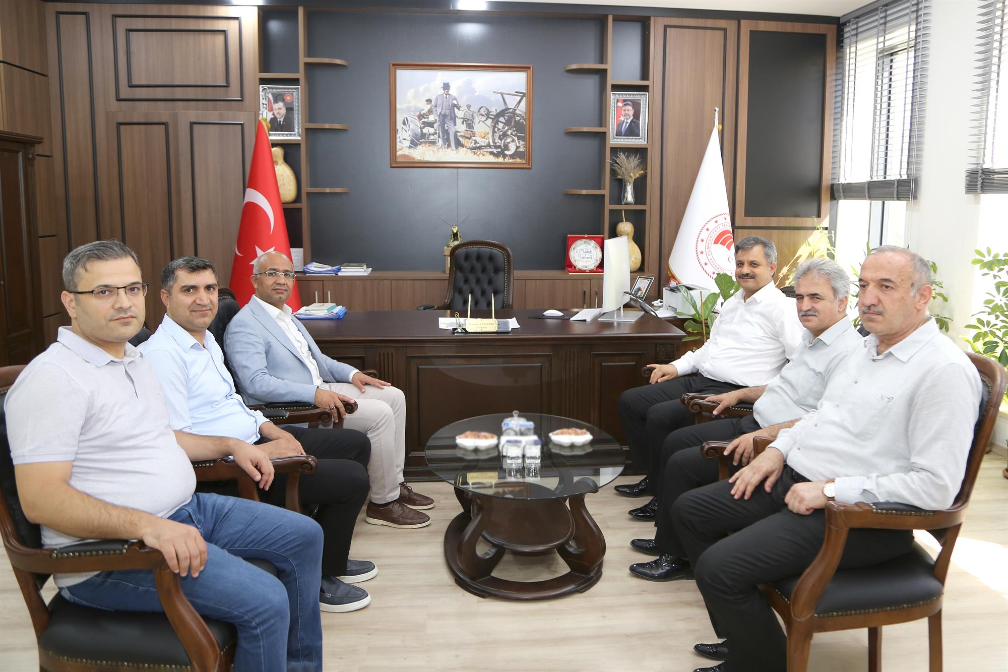 Rektörümüz Prof. Dr. Nihat Şındak’tan Tarım ve Orman İl Müdürü Mustafa Şanverdi’ye Ziyaret